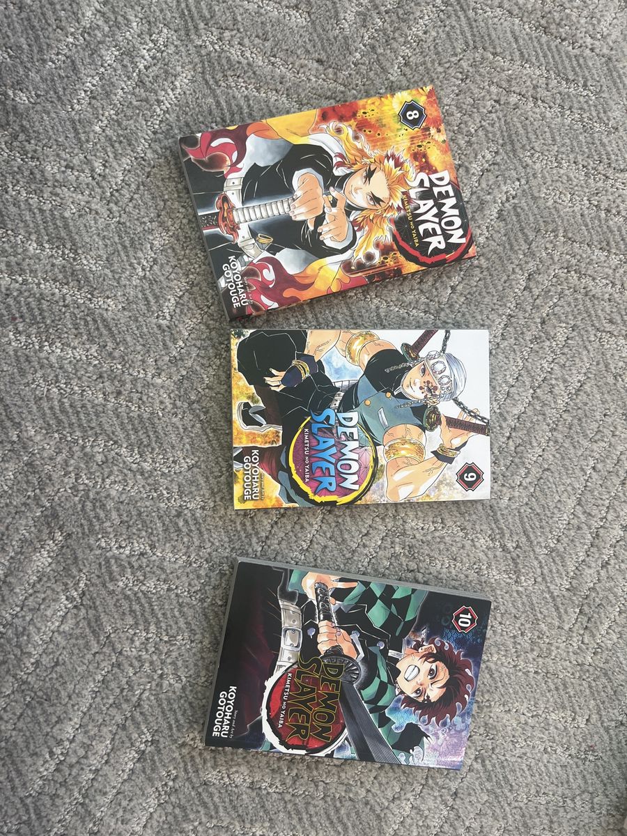 Demon Slayer Vol 8-10