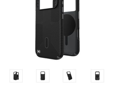 Speck Presidio2 Grip Case with Clicklock for Apple iPhone 17 Pro - Black