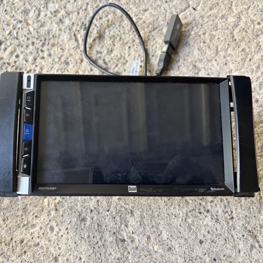 Dual XDCPAI10BT CarPlay/Android Auto Stereo with 10.1" Touchscreen Display
