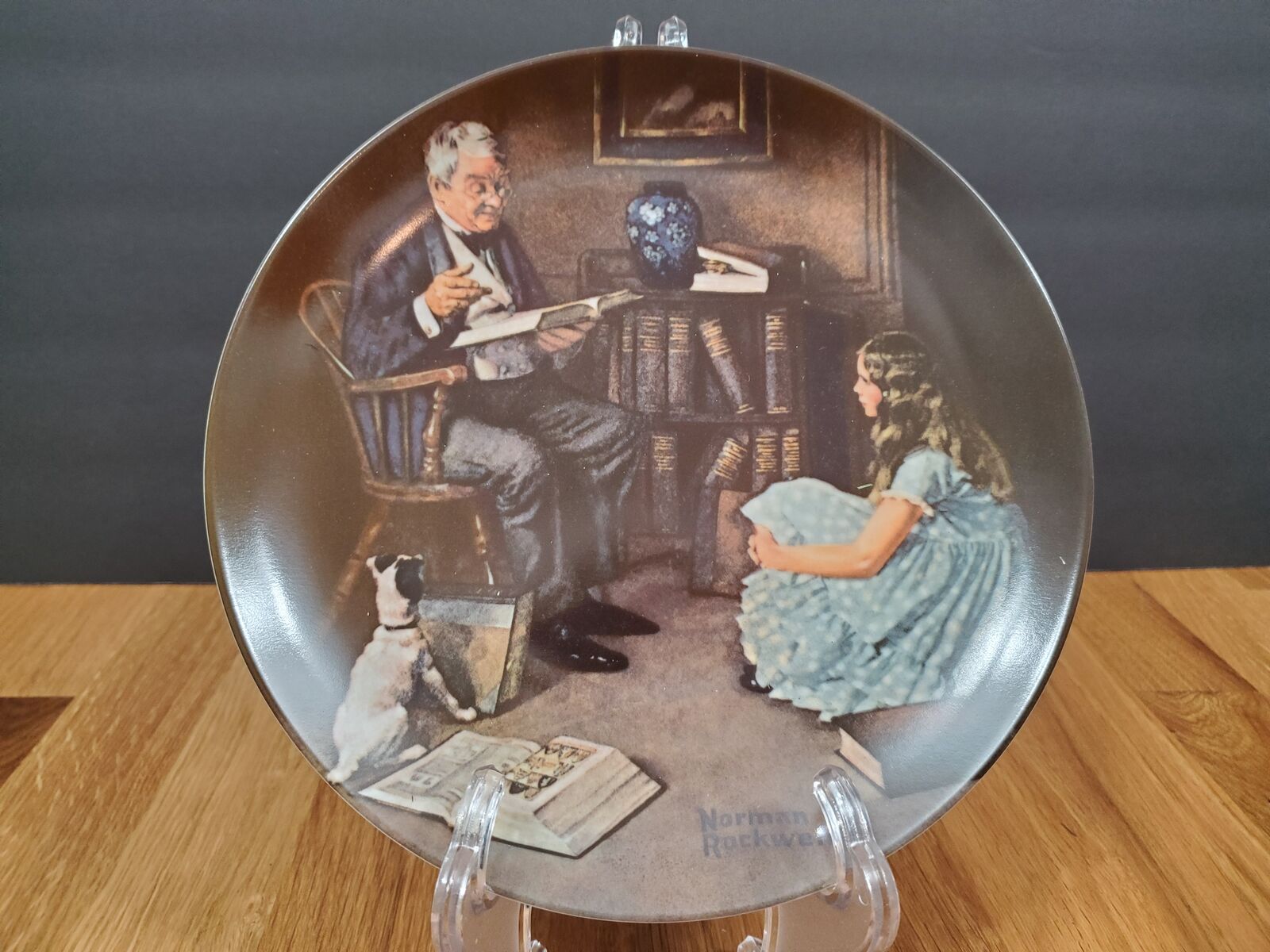 Norman Rockwell Heritage Collection plate