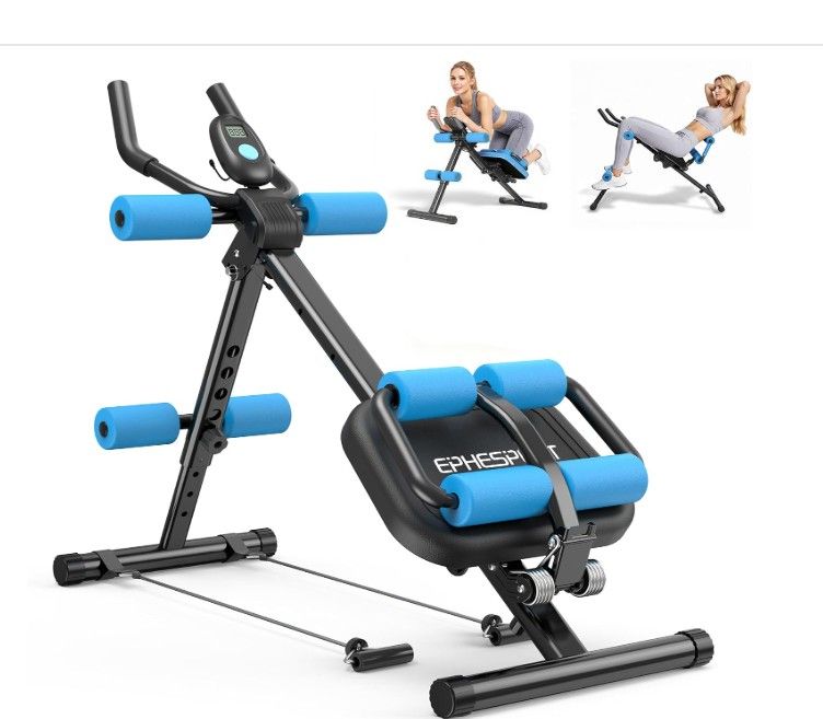 Brand New EPHESPORT Ab Workout Machine (Compact Folding Design)