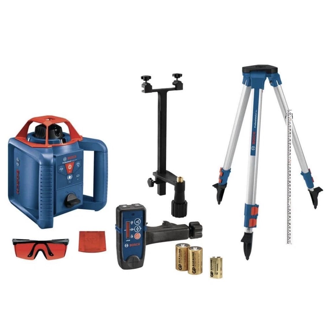 Bosch GRL800-20HVK Self-Leveling Rotary Laser Kit