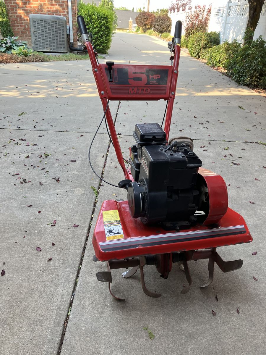 MTD Garden Tiller