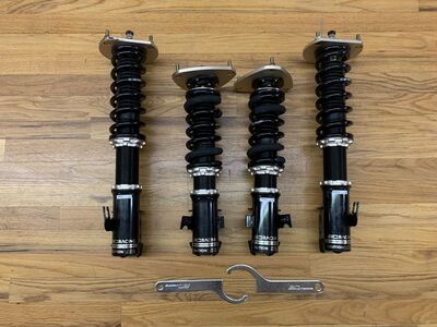 BC Racing BR Coilovers w/ Extreme Low Springs Subaru Impreza WRX 2002-2007 WRX and STi 2004 WRXSTI BC Racing F-02E-BR
