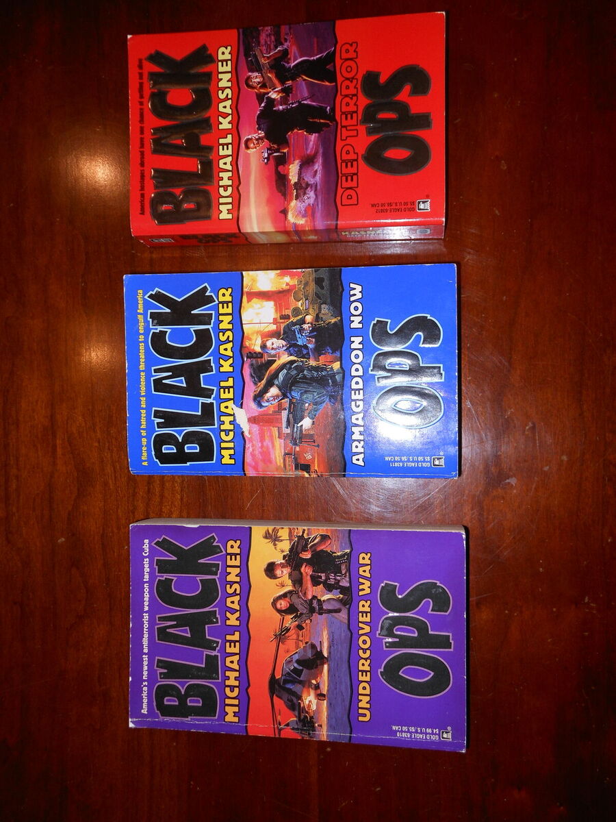 BLACK OPS Book Series by Michael Kasner