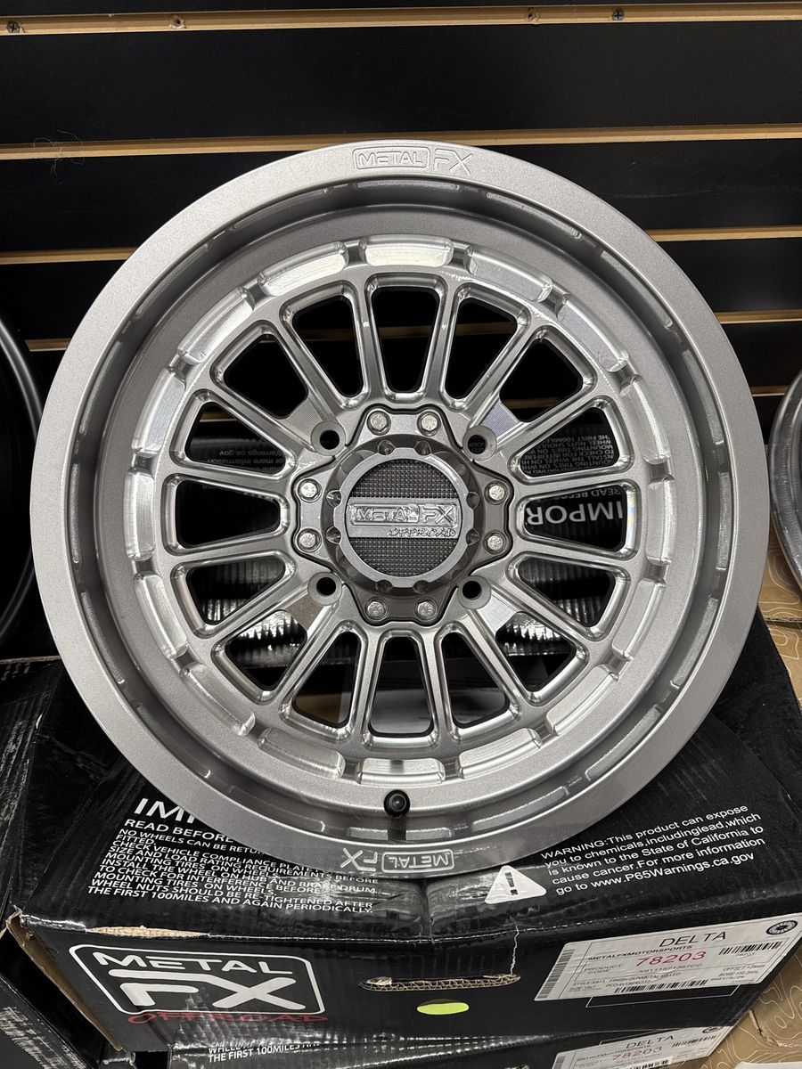Metal FX UTV Delta Canam 4x136 15x7 - full Set
