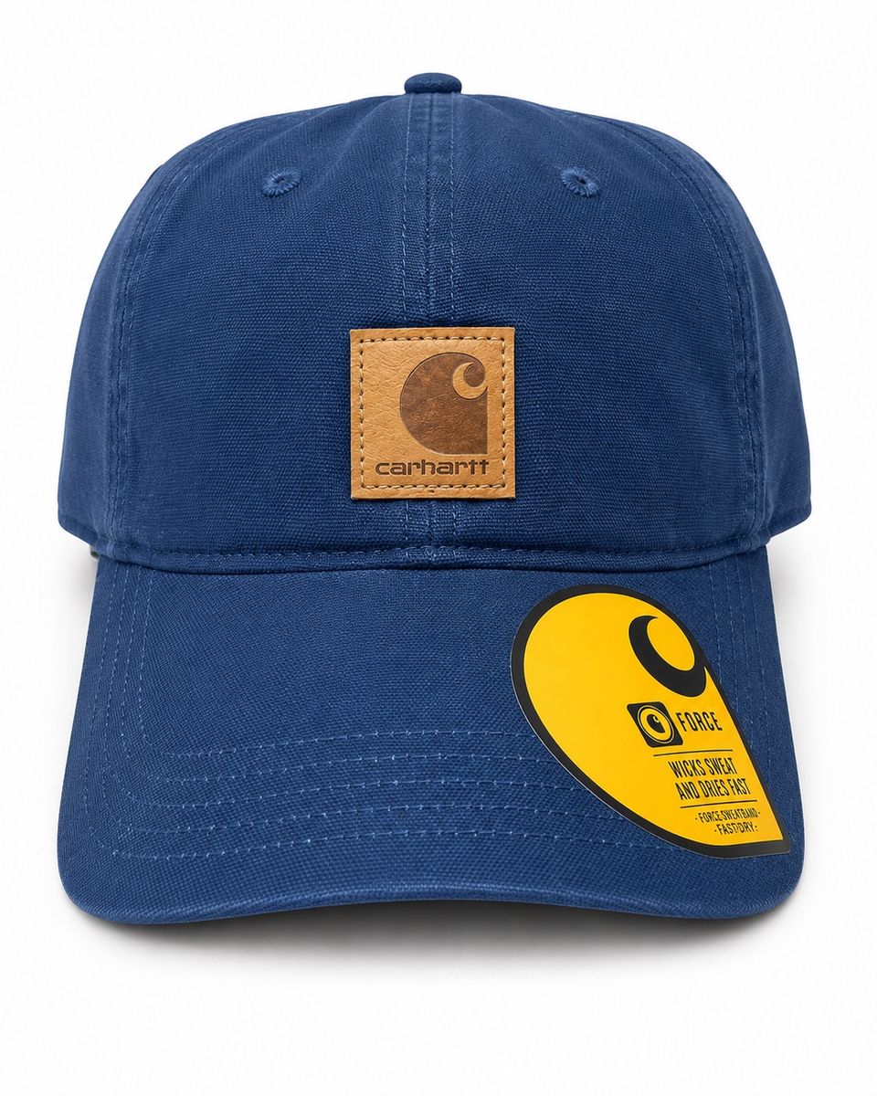 NEW Carhartt Canvas Cap – Blue – One Size – AH0289