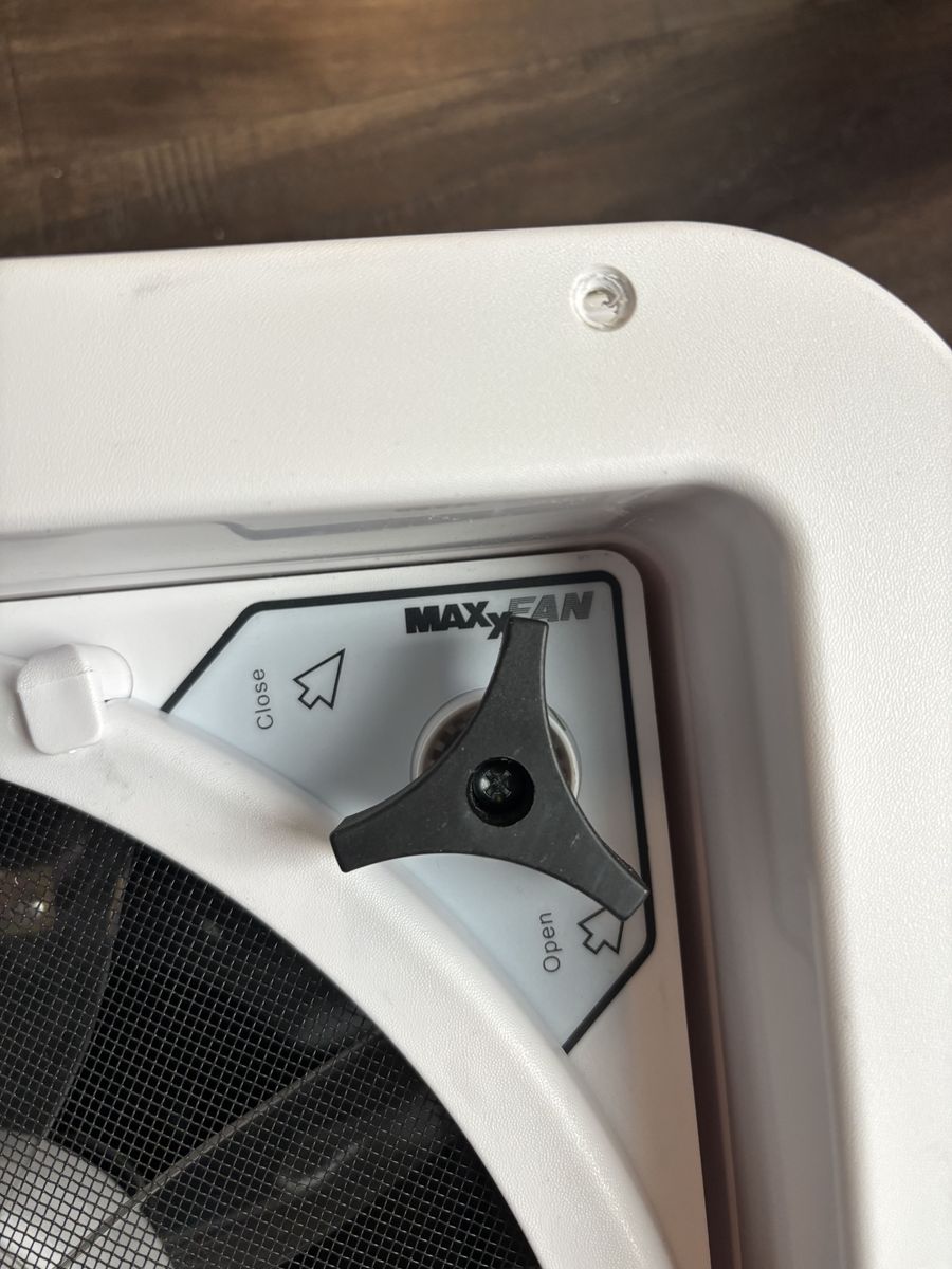 MaxxAir / MaxxFan RV roof ventilation fan (14" x 14")