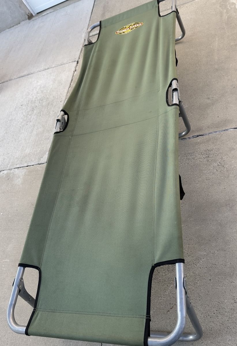 Timber Creek Outdoor Experience Folding Camping Cot / Bed
