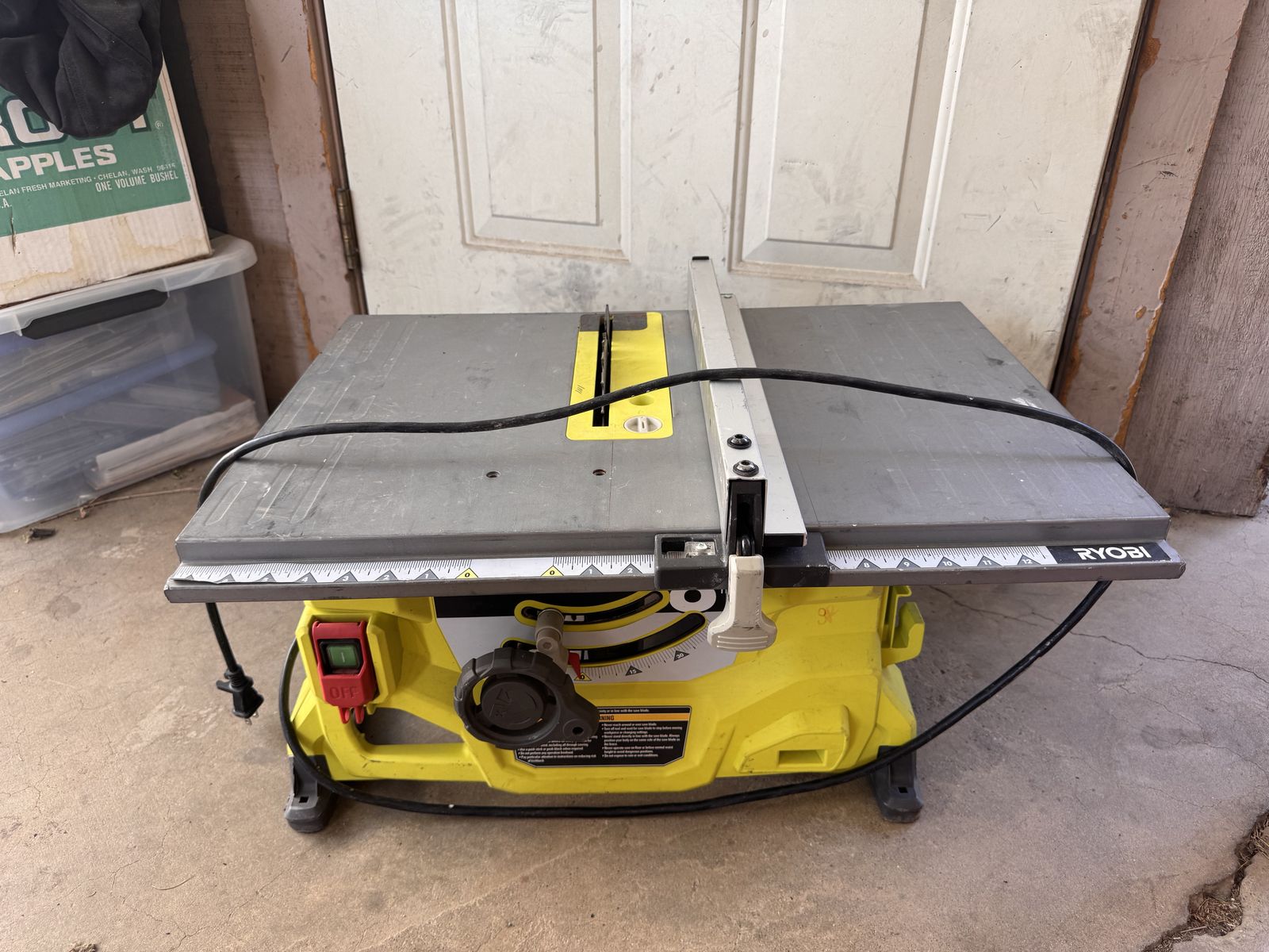 Ryobi 10” Portable Table Saw – Great Condition