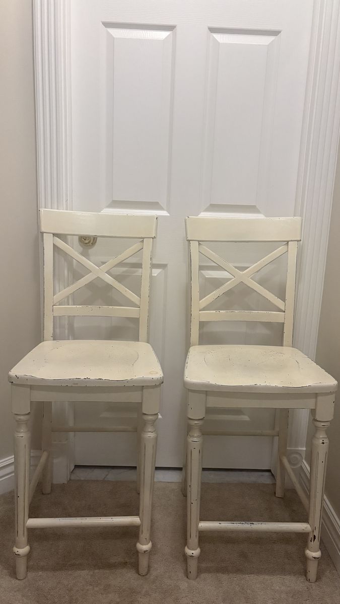 Pottery Barn Barstool Chairs