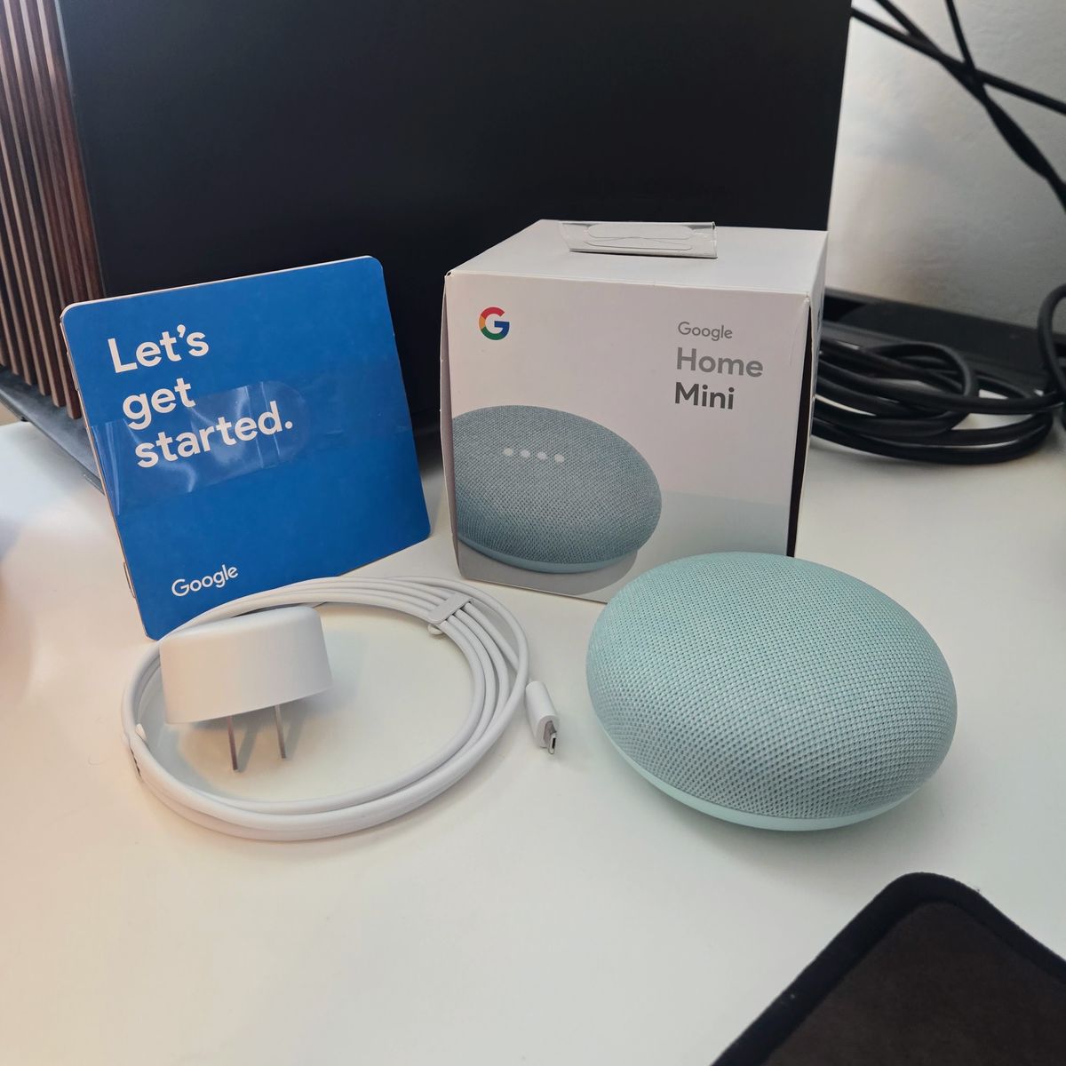 Google Home Mini - Aqua