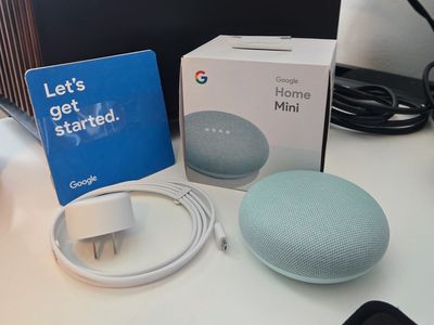 Google Home Mini - Aqua