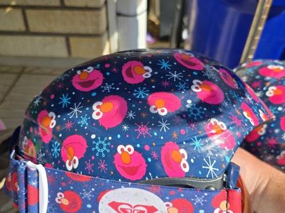 Roxy Kids Elmo Sesame Street Ski Snowboard Helmet & Goggles Set