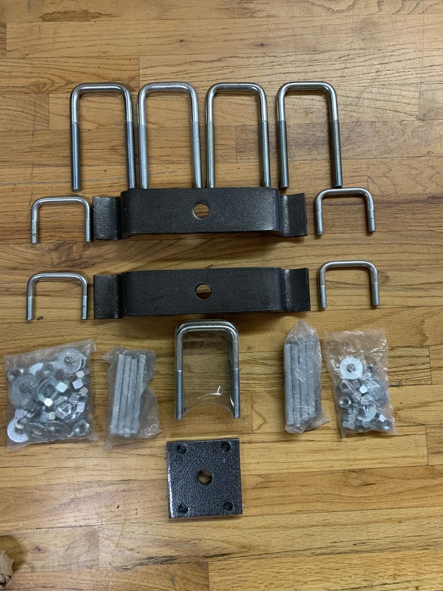 Hellwig Helper Spring Load Pro Install Kit Mounting Kits with 2.5" Springs Towing Leaf Springs Hitch receiver Hell Wig 25250