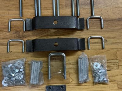 Hellwig Helper Spring Load Pro Install Kit Mounting Kits with 2.5" Springs Towing Leaf Springs Hitch receiver Hell Wig 25250