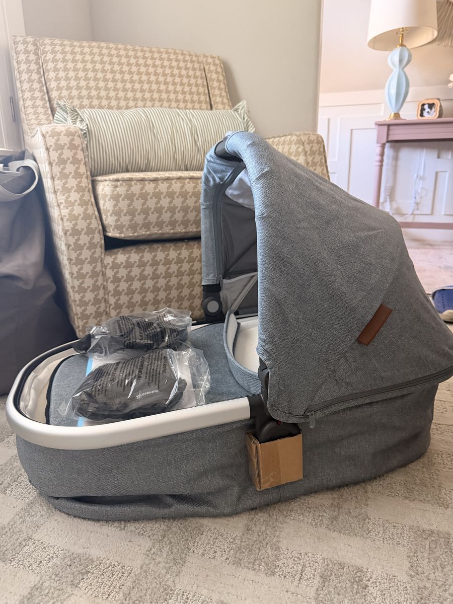 Uppababy Bassinet - Blue Marl (New in Box)