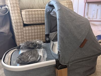 Uppababy Bassinet - Blue Marl (New in Box)
