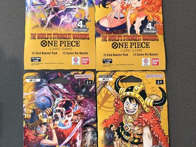 One Piece TCG The Worlds Strongest Warriors Booster Pack