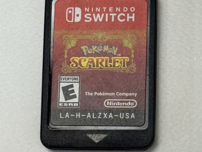 Nintendo Switch Game / Pokemon Scarlet / Good Condition