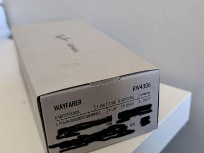 Meta Ray-Ban AI Glasses - Model RW4006 Matte Black