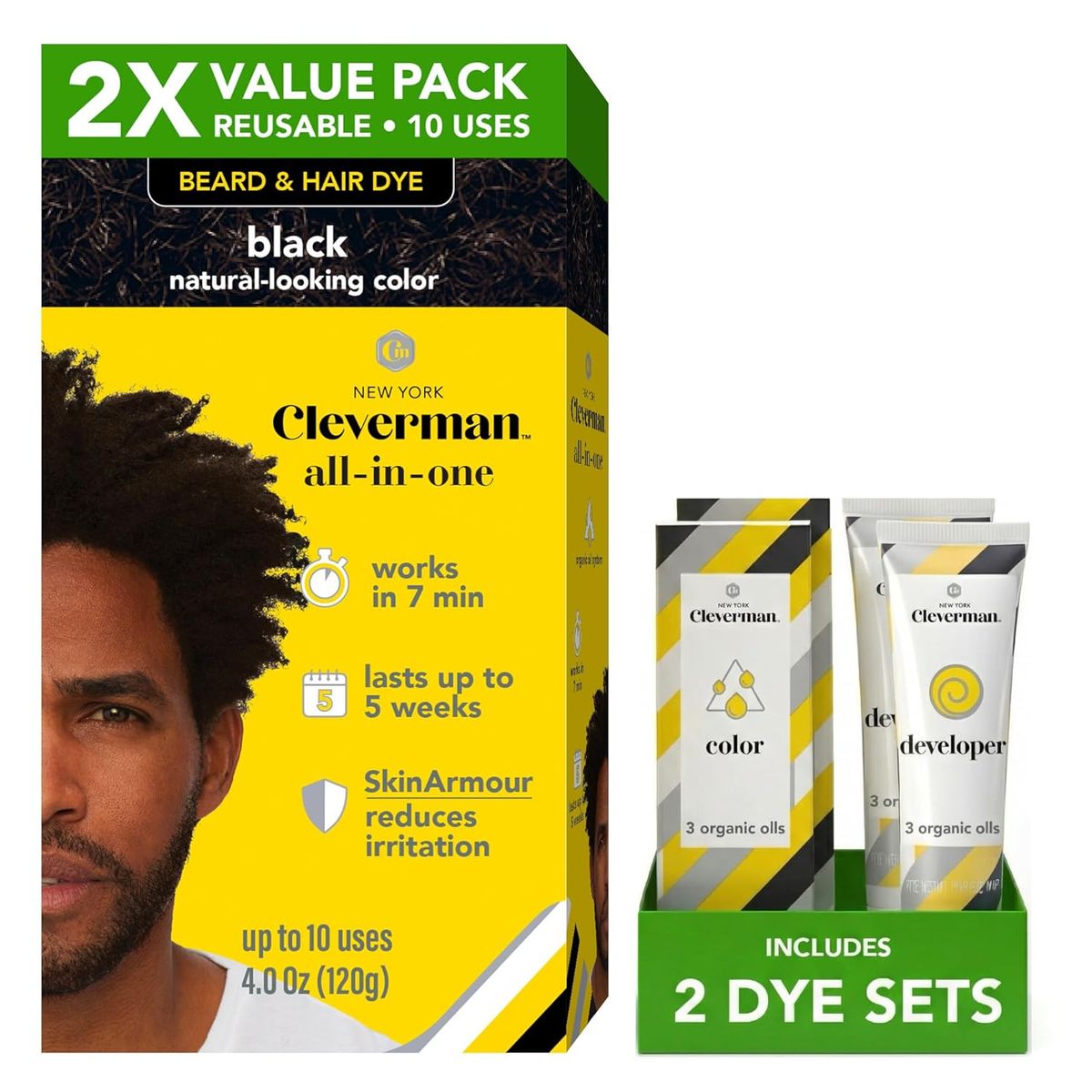 Cleverman Beard Dye Kits