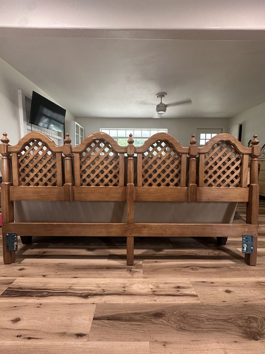 Vintage king Headboard