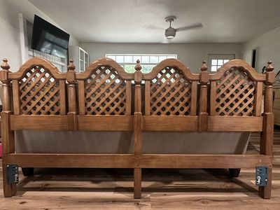 Vintage king Headboard