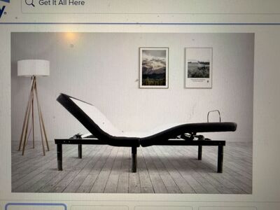 Adjustable Bed Base, Bed Frame, King, Motosleep