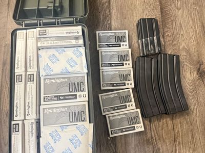 Remington .300 AAC Blackout Subsonic 1259 Rounds 3 Okay Surefeed Mags