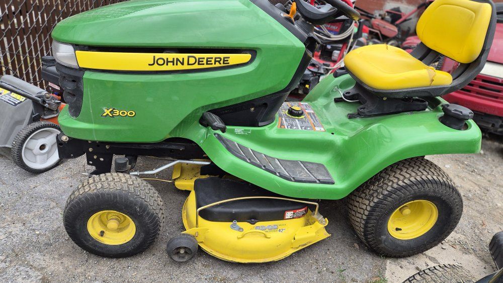 Riding mowers