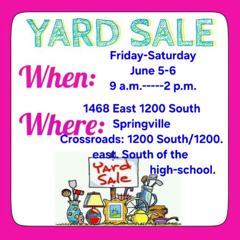 MEGA YARD SALE