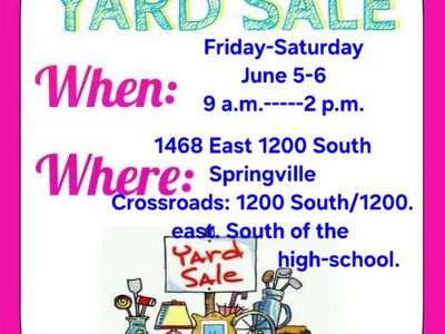 MEGA YARD SALE