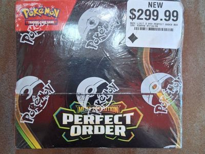 Pokemon TCG Mega Evolution Perfect Order Booster Box - Sealed