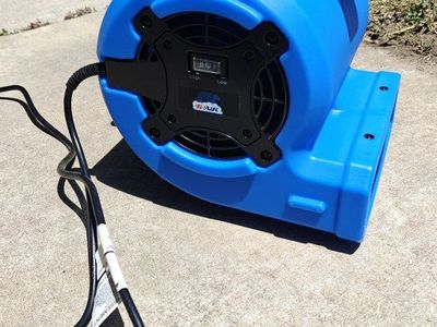 B-Air by Lasko BA-VP-15-BL Blower Fan 3-Speed Air Mover for Drying & Ventilation