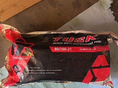 Tusk Heavy Duty Motorcycle Inner Tube 80/100-21 (3.00/3.25-21)