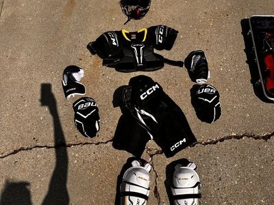Hockey Gear with Bag no skates