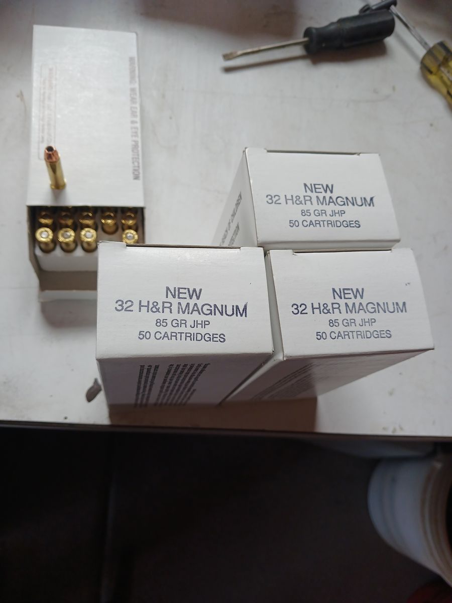 32 H&R Mag Ammo $35 box of 50 cash 0.70/round