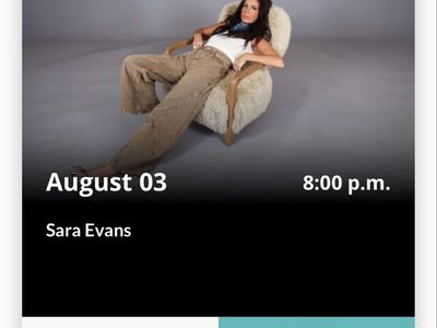 Sarah Evans concert Layton Amphitheater