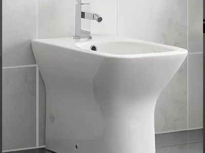 Brand New Elongated Bidet - White