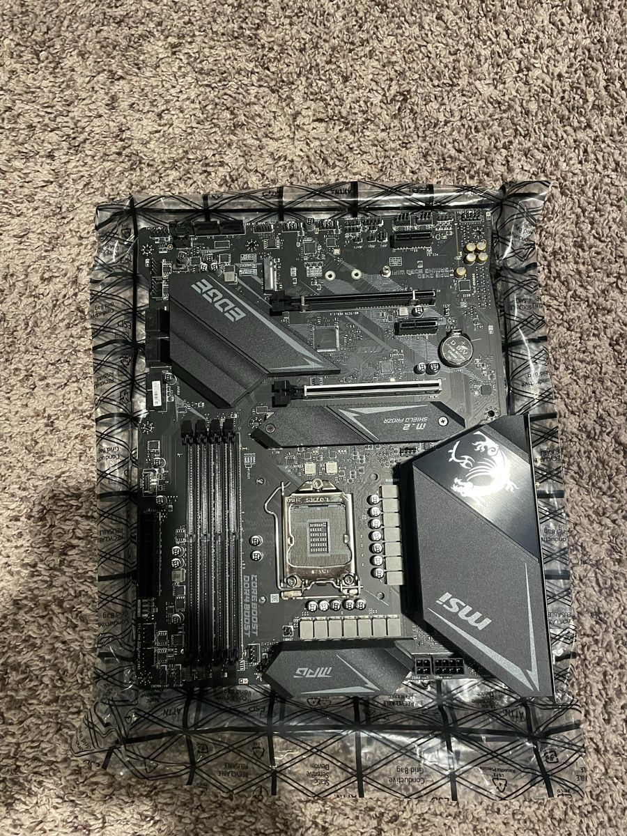 MSI Z490 GAMING EDGE WIFI ATX LGA1200 Motherboard