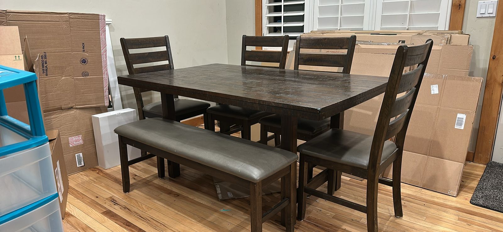 Dining room table