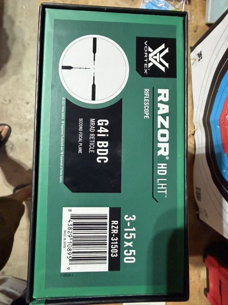 Vortex Razor HD LHT 3-15 x 50