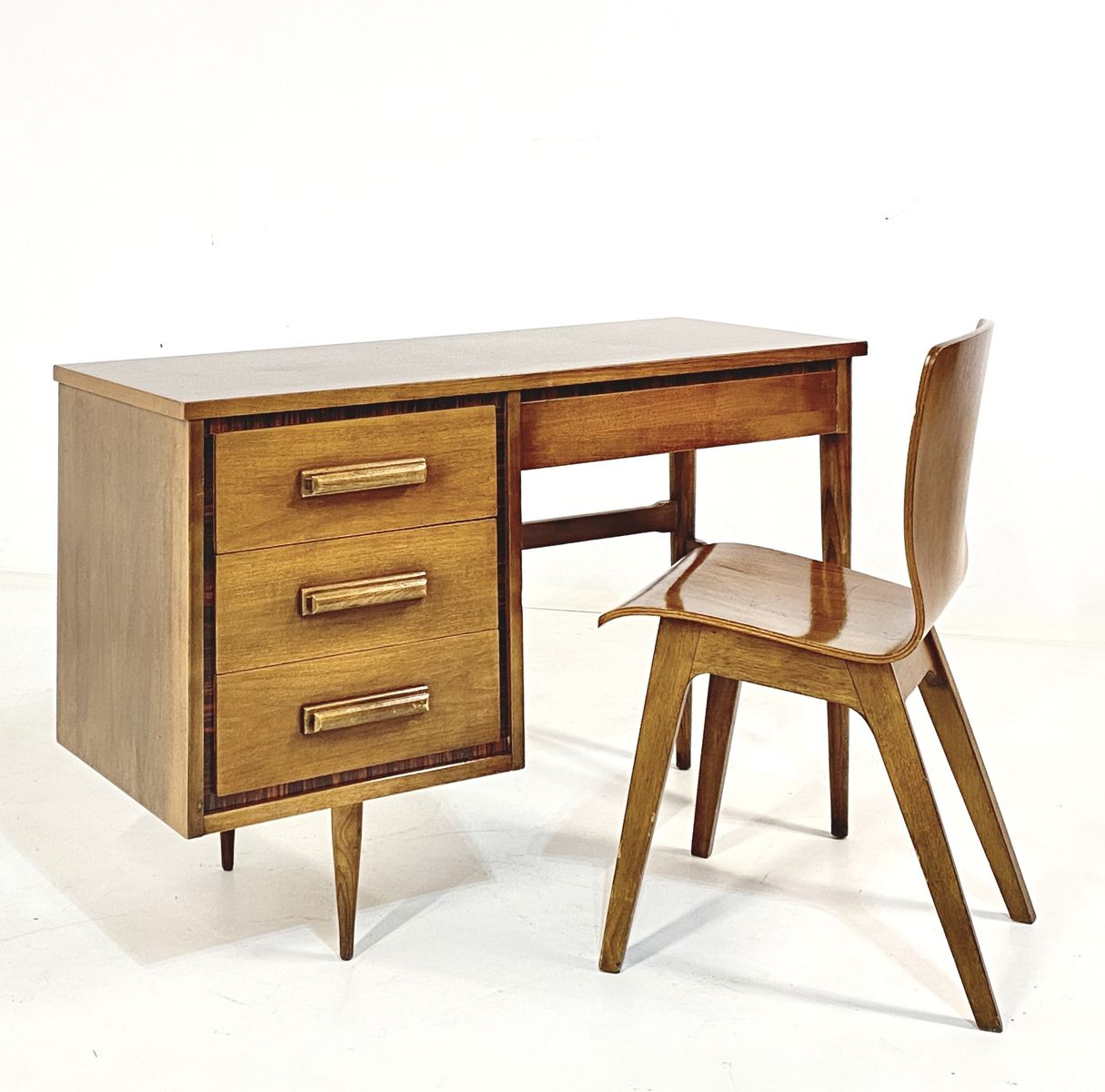 Gorgeous Walnut MCM Danish insp Writing Desk