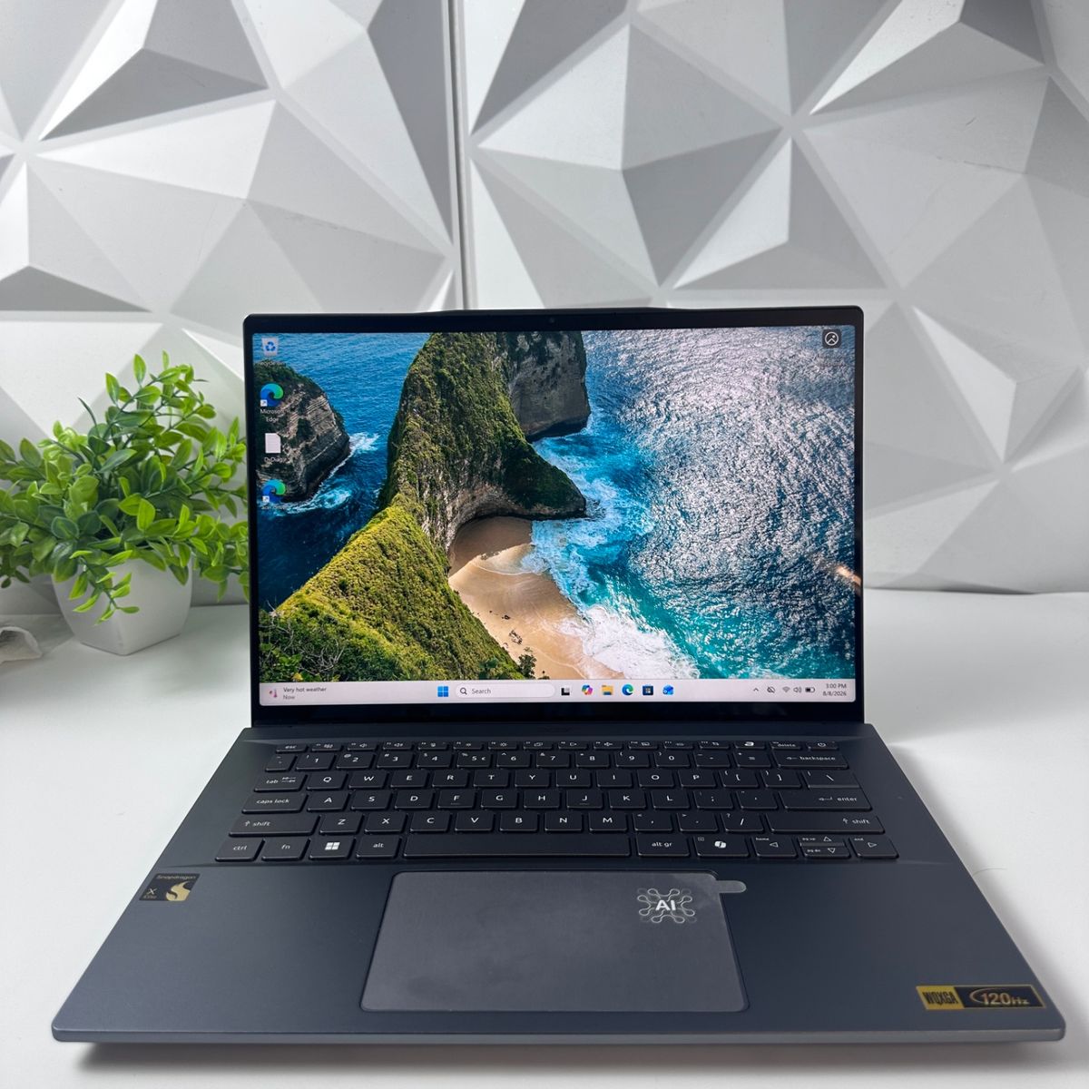 Acer Swift 14 AI Laptop, 14.5" 2.5K Touch, Snapdragon X Plus, 16GB, 512GB SSD