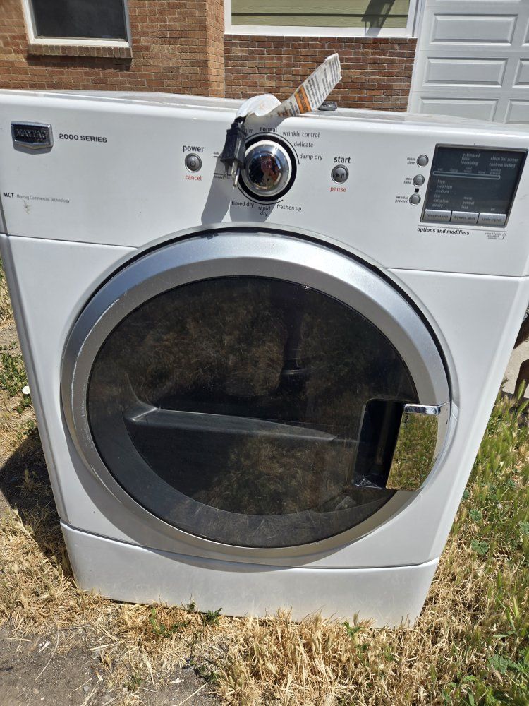 Maytag 2000 series gas dryer