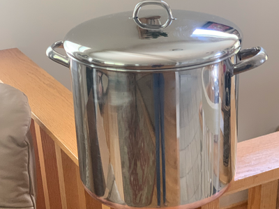 20 Quart VTG Revere 1801 Stock Pot