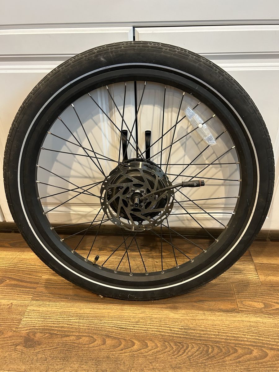 $275 obo reg. $475. 48V 500W E-Bike Rear Hub Motor Wheel – 26” – Tested