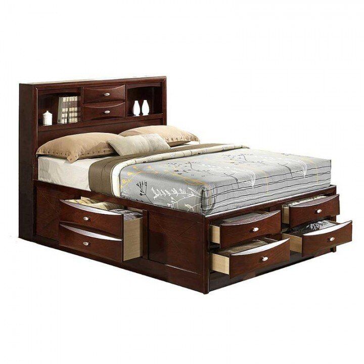 $200 Bedframe, & Nightstand