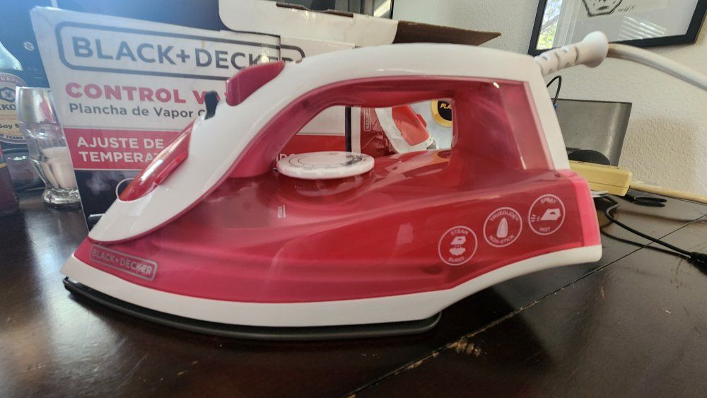 Steam Iron And Ironing Board